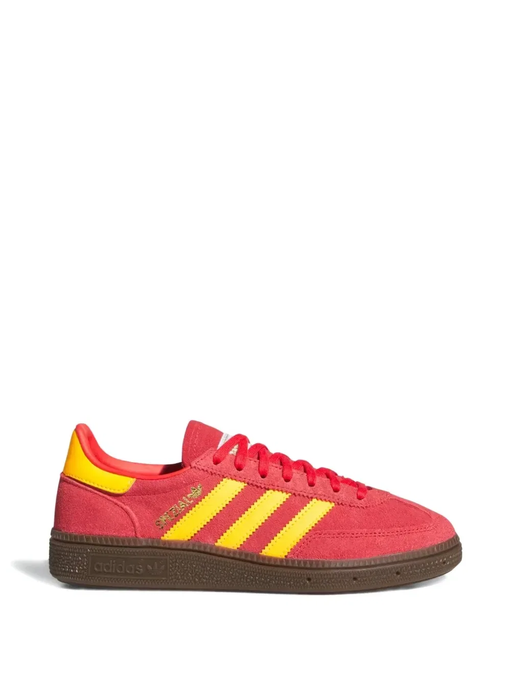 Кеды Handball Spezial на шнуровке Adidas Kids, красный — фото 2