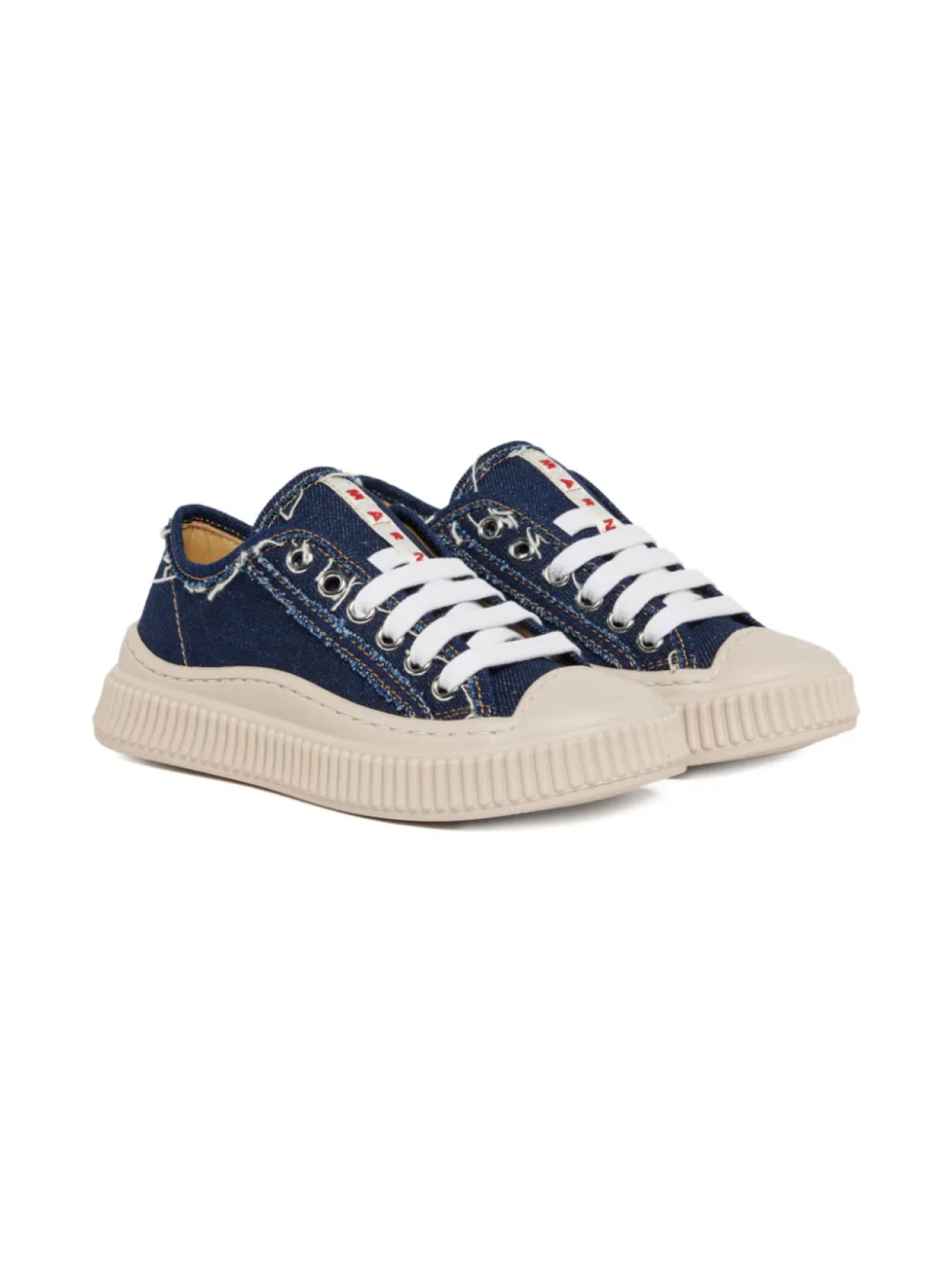 

Джинсовые кеды Marni Kids, синий