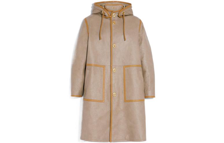 

Мужское серое пальто COACH, серый