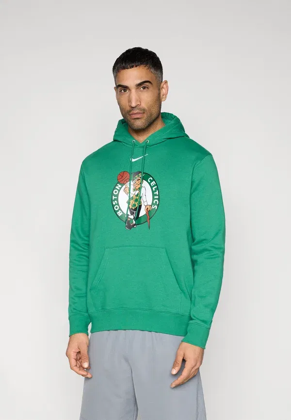Футболка Nike Performance Boston Celtics Bos Club Logo Club Wear, клевер