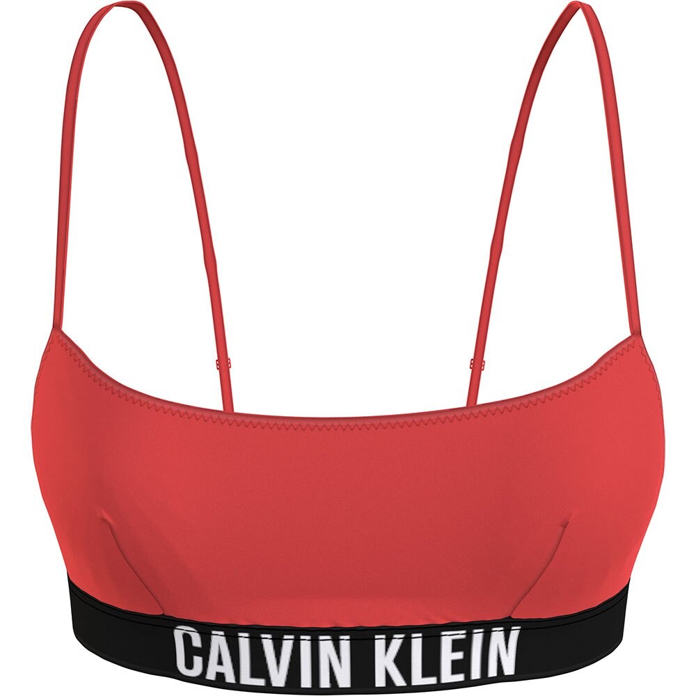 

Топ бикини Calvin Klein Intense Power Bralette, оранжевый