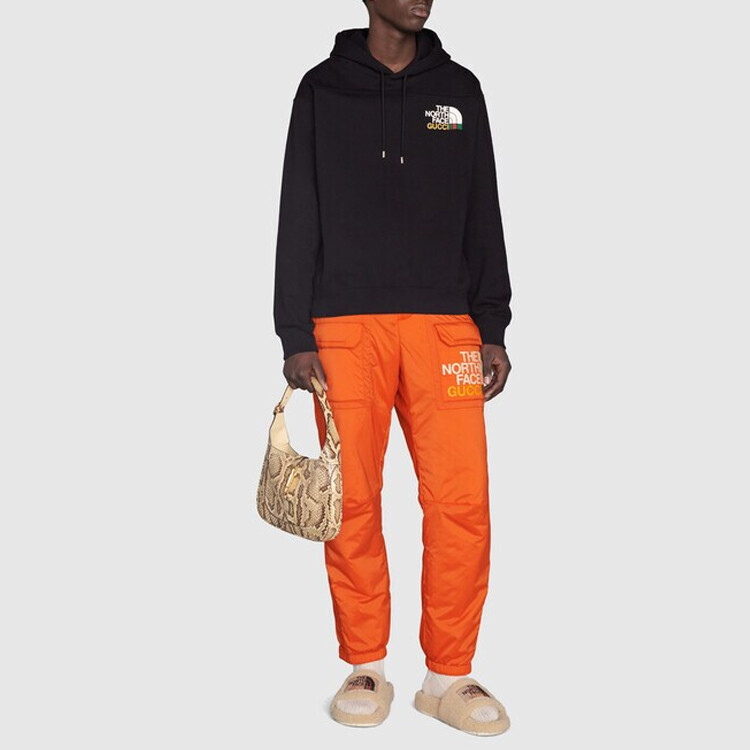 Трикотажные спортивные штаны North Face X The North Face для мужчин Gucci, желтый — фото 3