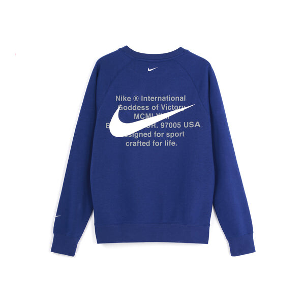 Толстовка Nike Sportswear Swoosh Tee Blue Cj4872-455, синий — фото 2