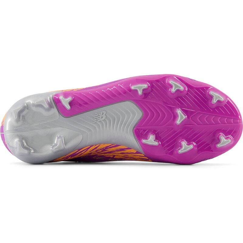 Футбольные бутсы для газона furon team jnr fg v8 New Balance, фиолетовый — фото 2