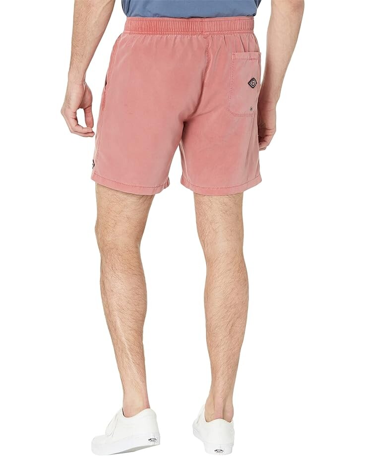 

Шорты для плавания Billabong All Day Overdye Layback 17" Boardshorts, цвет Dusty Red