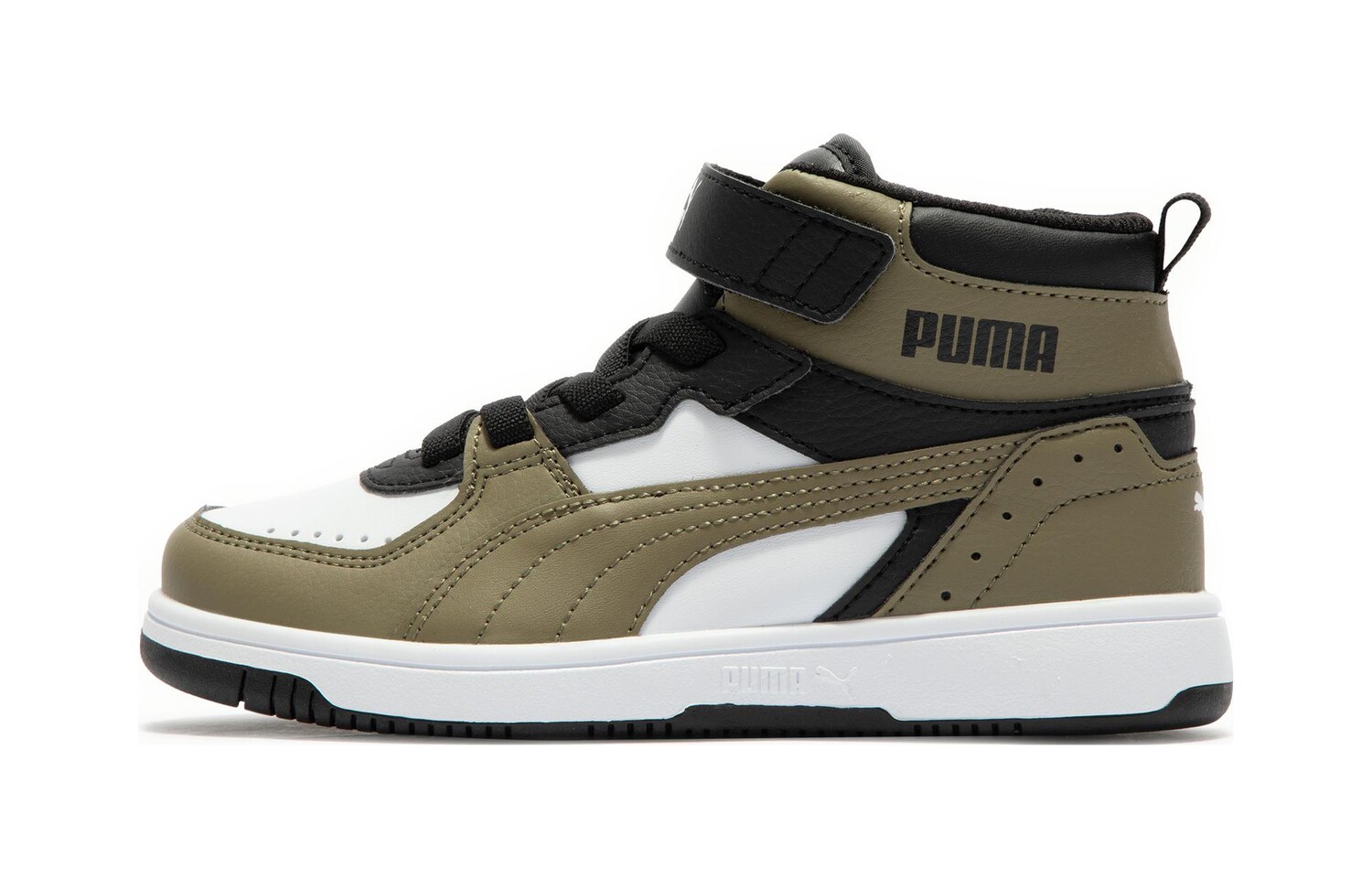 

Puma REBOUND Детские кроссовки для скейтбординга PS, Black/Green