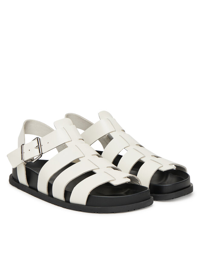 Сандалии Tjw Fisherman Patent Sandal EN0EN02874 Tommy Jeans, белый — фото 2