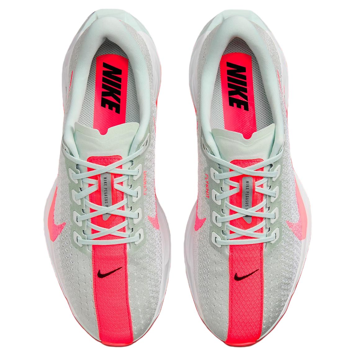 Nike ZoomX Pegasus Plus Hot Punch, серый с красным — фото 4