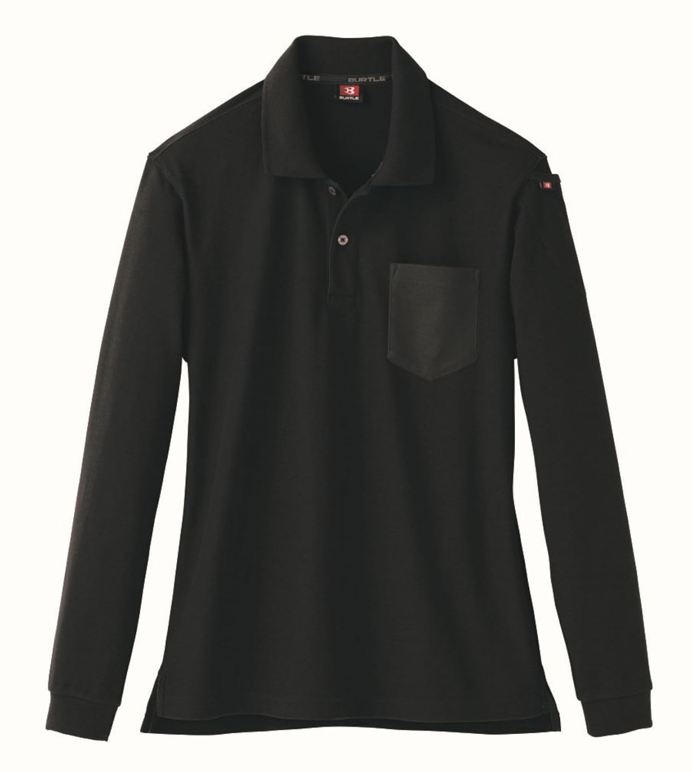 

Поло с длинным рукавом BURTLE (весна-лето) 505 35, черный, размер 3L