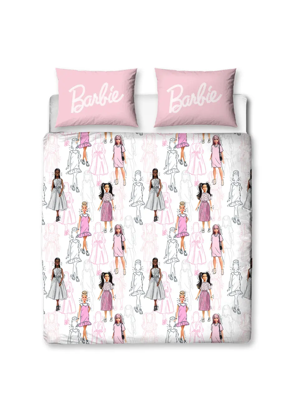 

Набор двойных одеял с фигурками Barbie