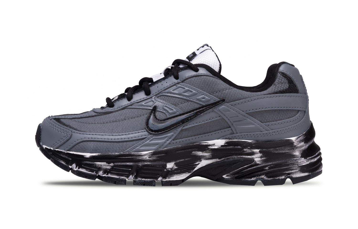 

Инициатор устойчивые к истиранию низкие городские беговые кроссовки унисекс gray Nike, серый