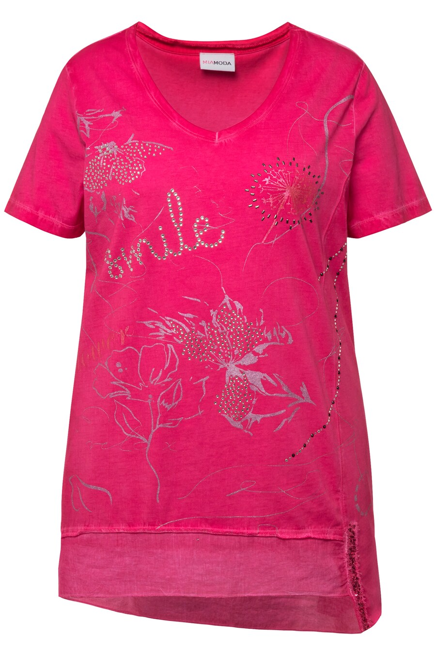 

Футболка MIAMODA Shirt, розовый