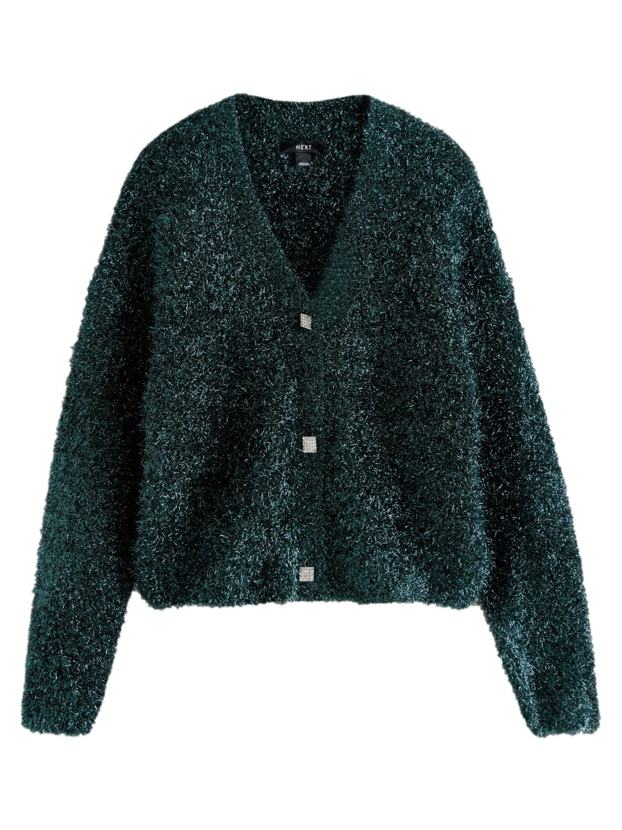 

Вязаный кардиган Next Knit Cardigan, темно-зеленый
