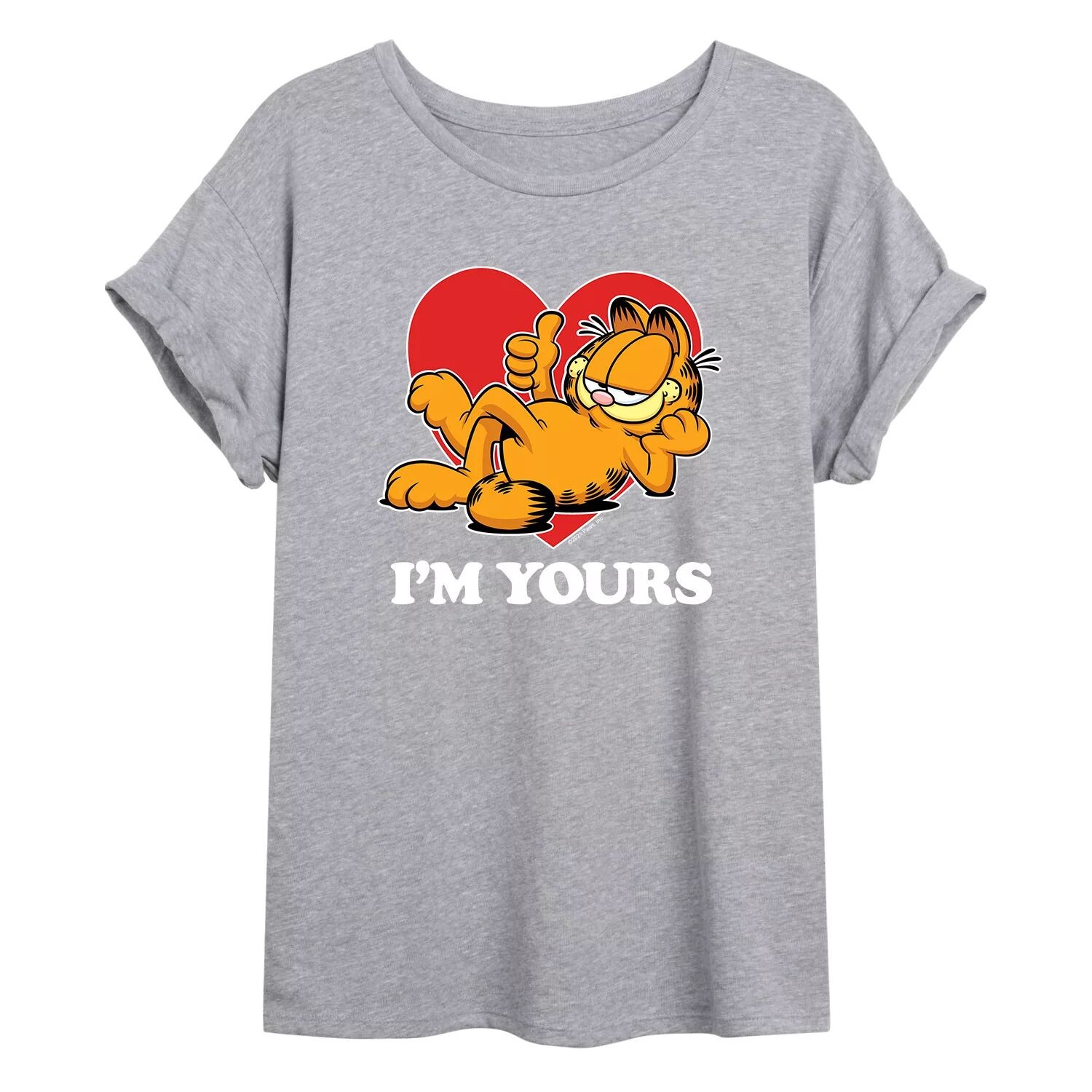 

Струящаяся футболка Garfield I’m Yours для юниоров Licensed Character
