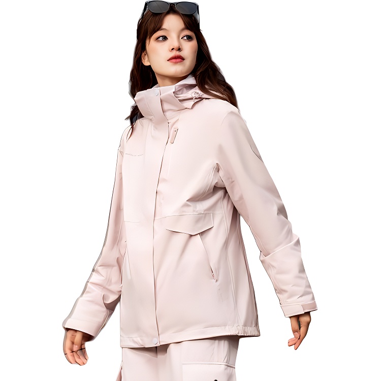 

MOLY VIVI Мужская и женская куртка софтшелл, Peach Pink (Attack Edition)