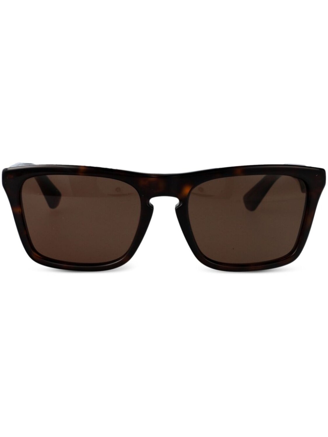 

Солнцезащитные очки в квадратной оправе Burberry Eyewear, коричневый