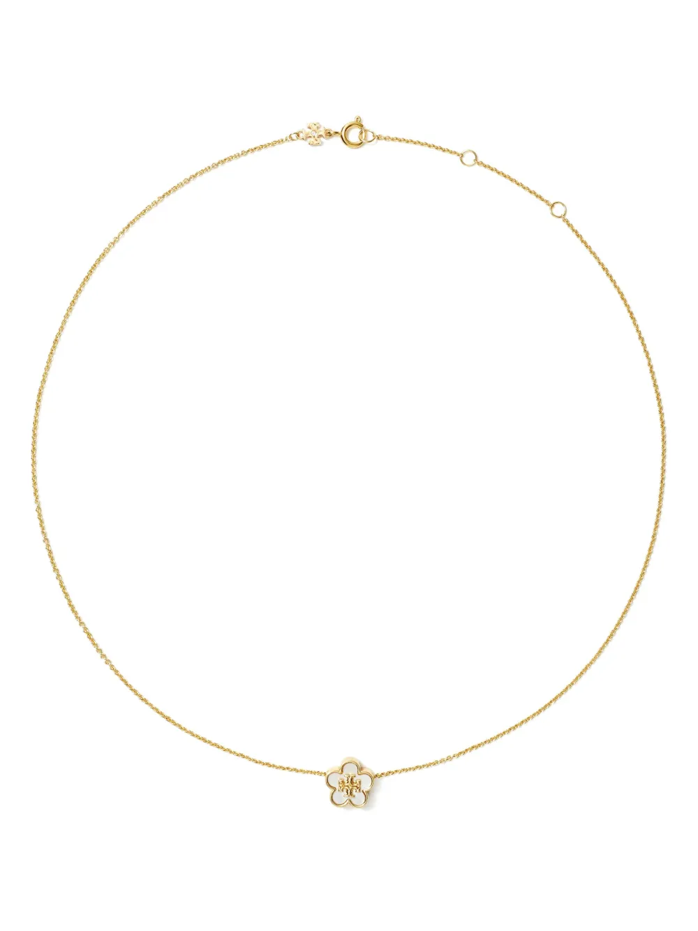

Колье Kira Flower с подвеской Tory Burch, золотой