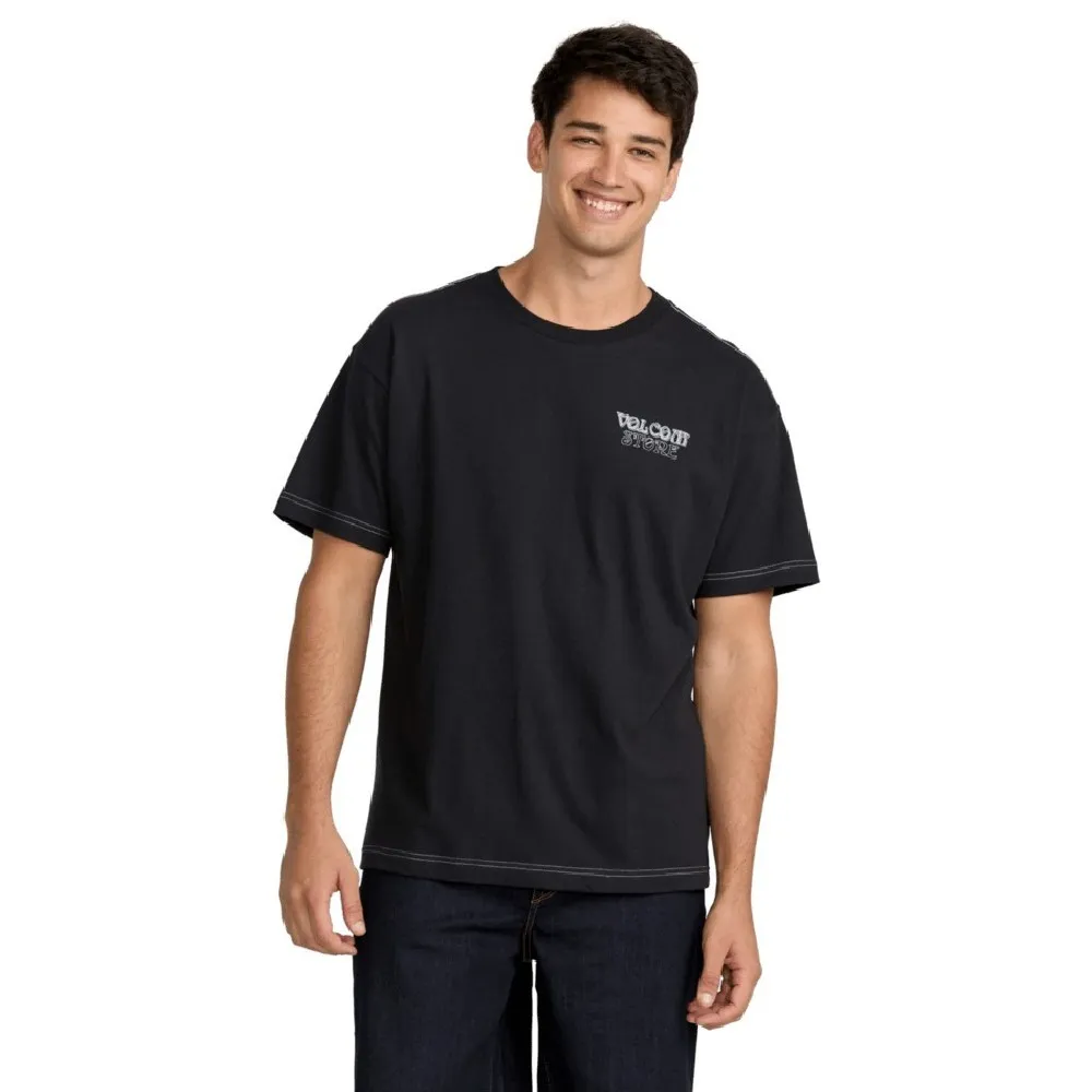 

Футболка с коротким рукавом Volcom Timewave, черный