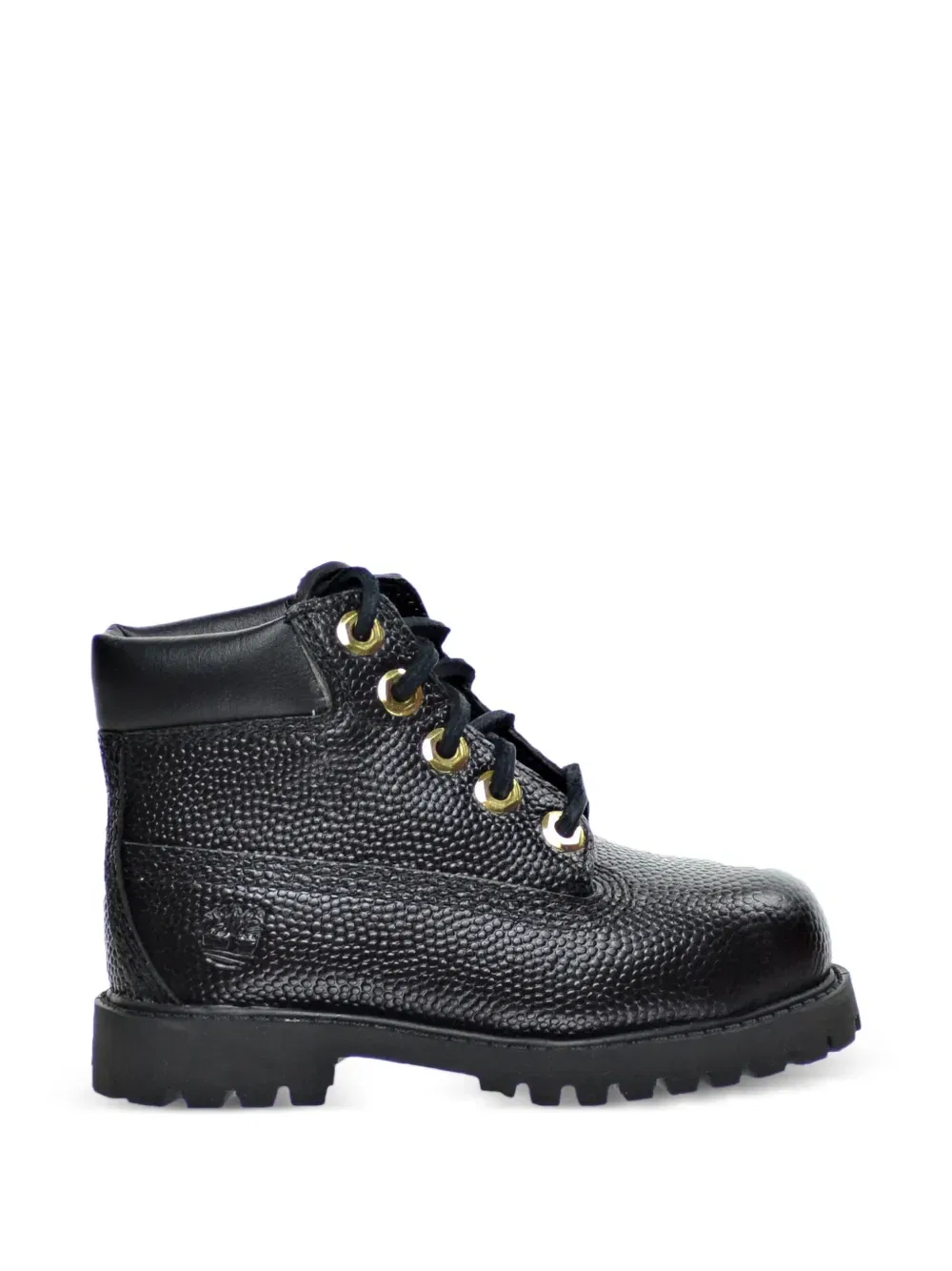 Текстурированные детские ботинки Timberland Kids, черный — фото 2