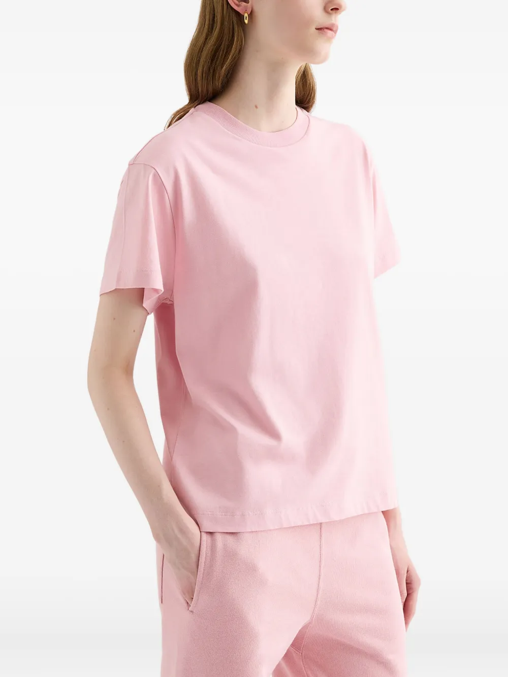Футболка с короткими рукавами и логотипом (упаковка из трех штук) JIL SANDER, белый — фото 3