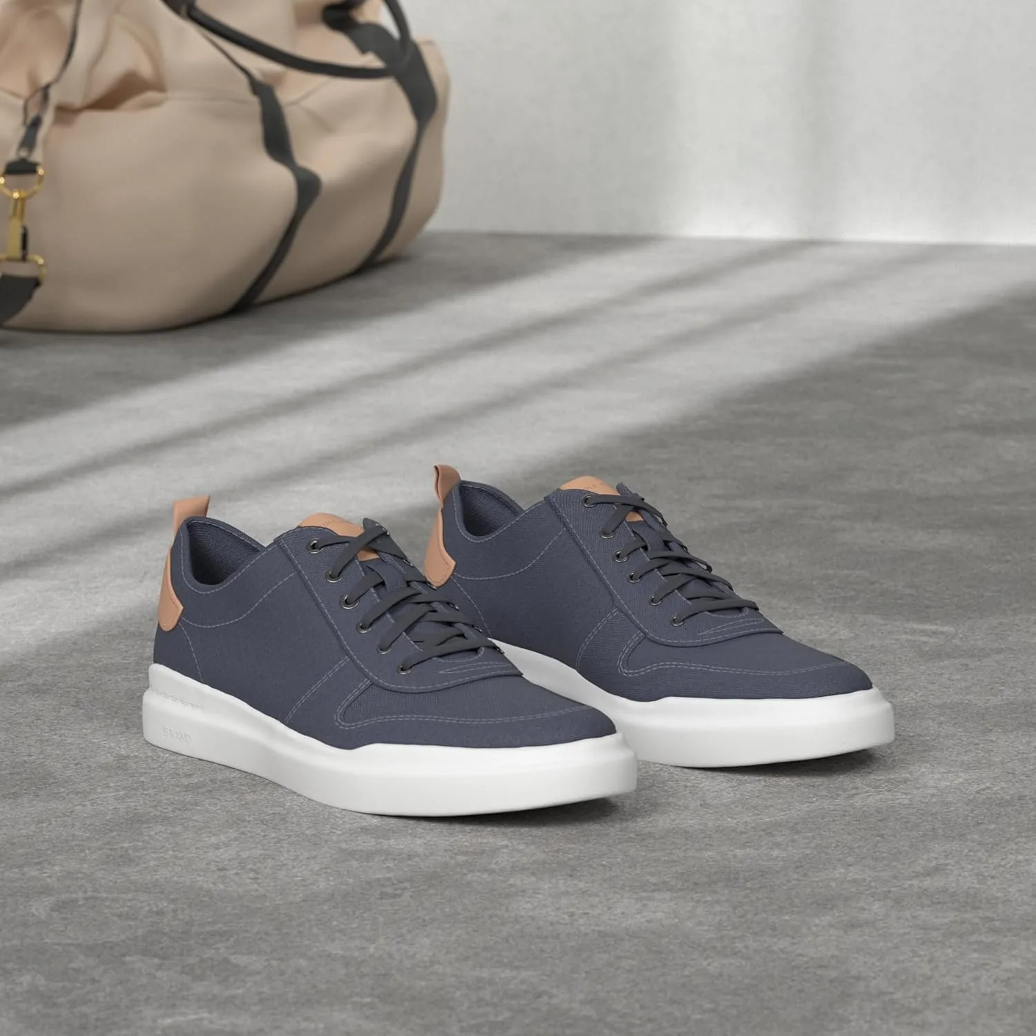 Мужские кроссовки Cole Haan Grandpro Rally Canvas для корта, натуральный — фото 3