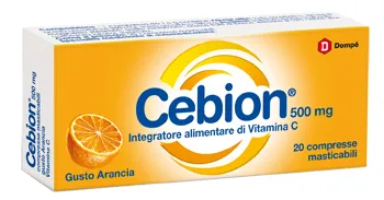 

Cebion Mast Orange 20 таблеток Добавка витамина С