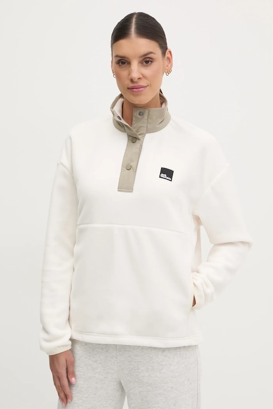 

Полярная толстовка Sumetro Jack Wolfskin, бежевый