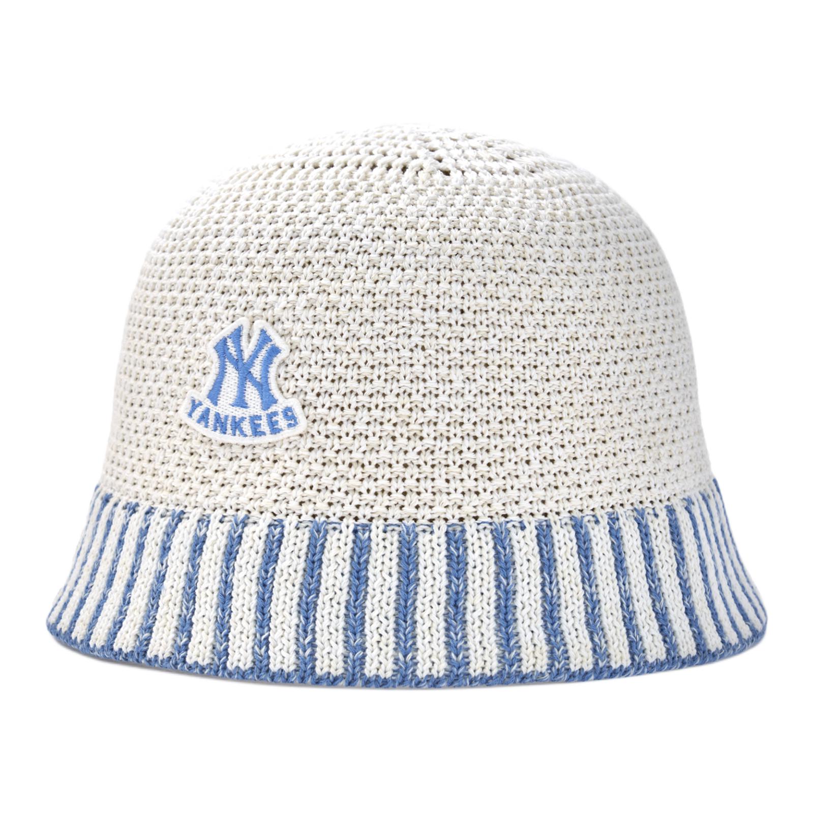 

MLB Белая унисекс шапка из вискозы хлопка и полиэстера, White