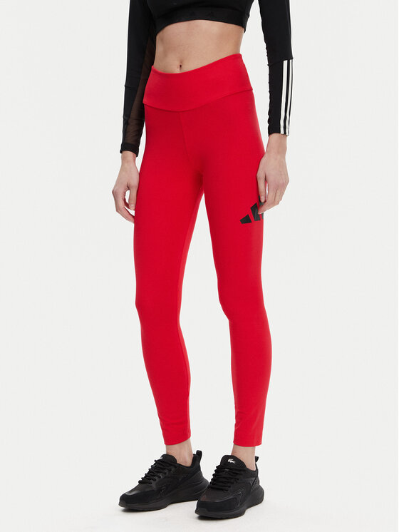 

Облегающие леггинсы Essentials Big Logo JH1187 Adidas, красный