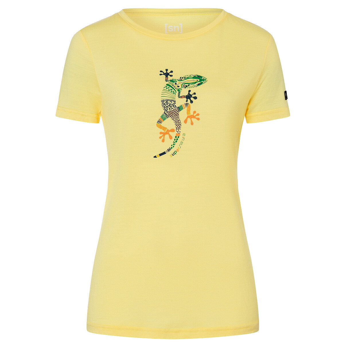 

Рубашка из мериноса Super Natural Women's El Gecko, цвет Yellow Iris/Various