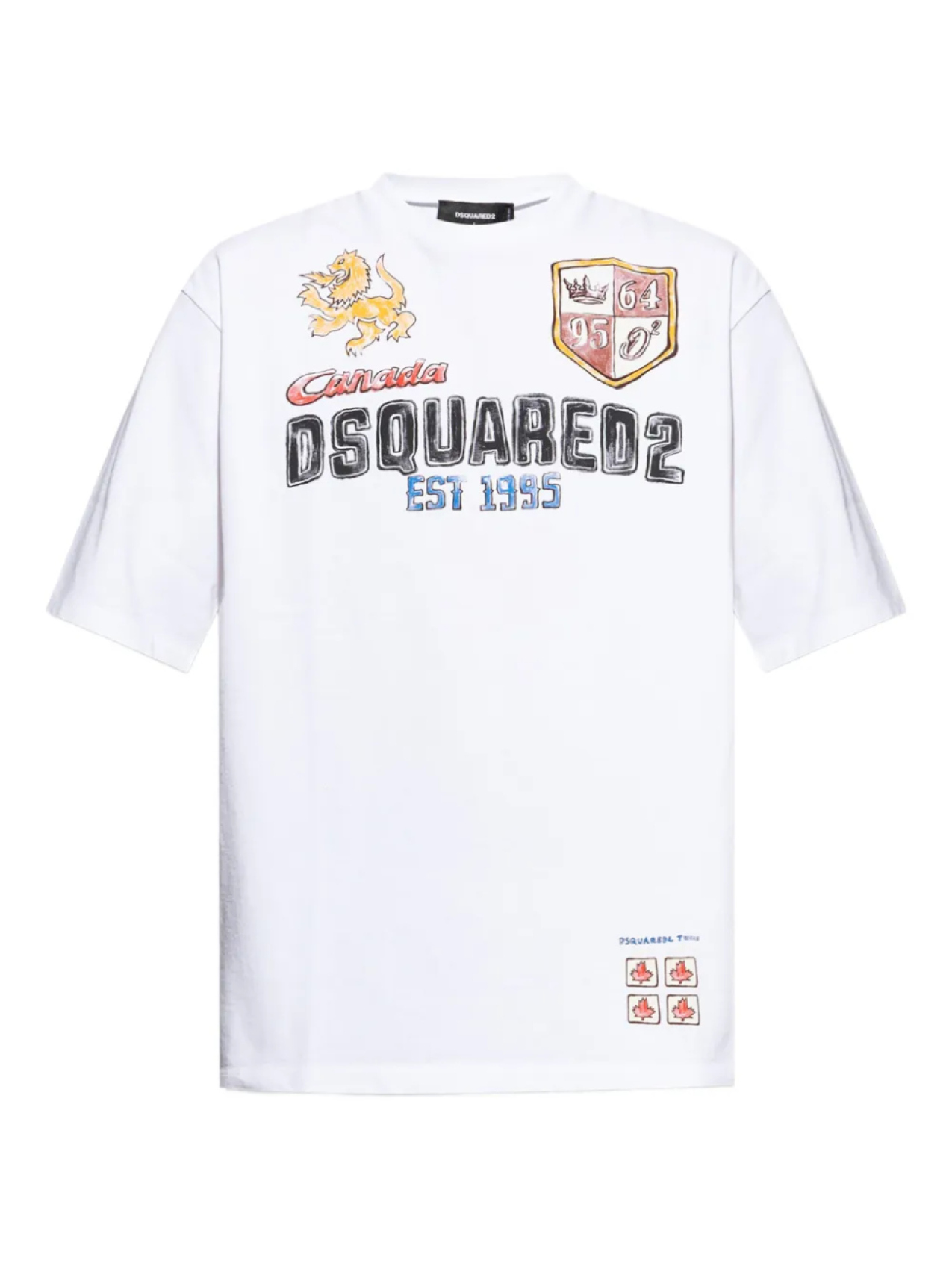 

Футболка с логотипом DSQUARED2, белый