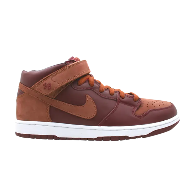 

Кроссовки Nike Dunk Mid Pro SB, красный