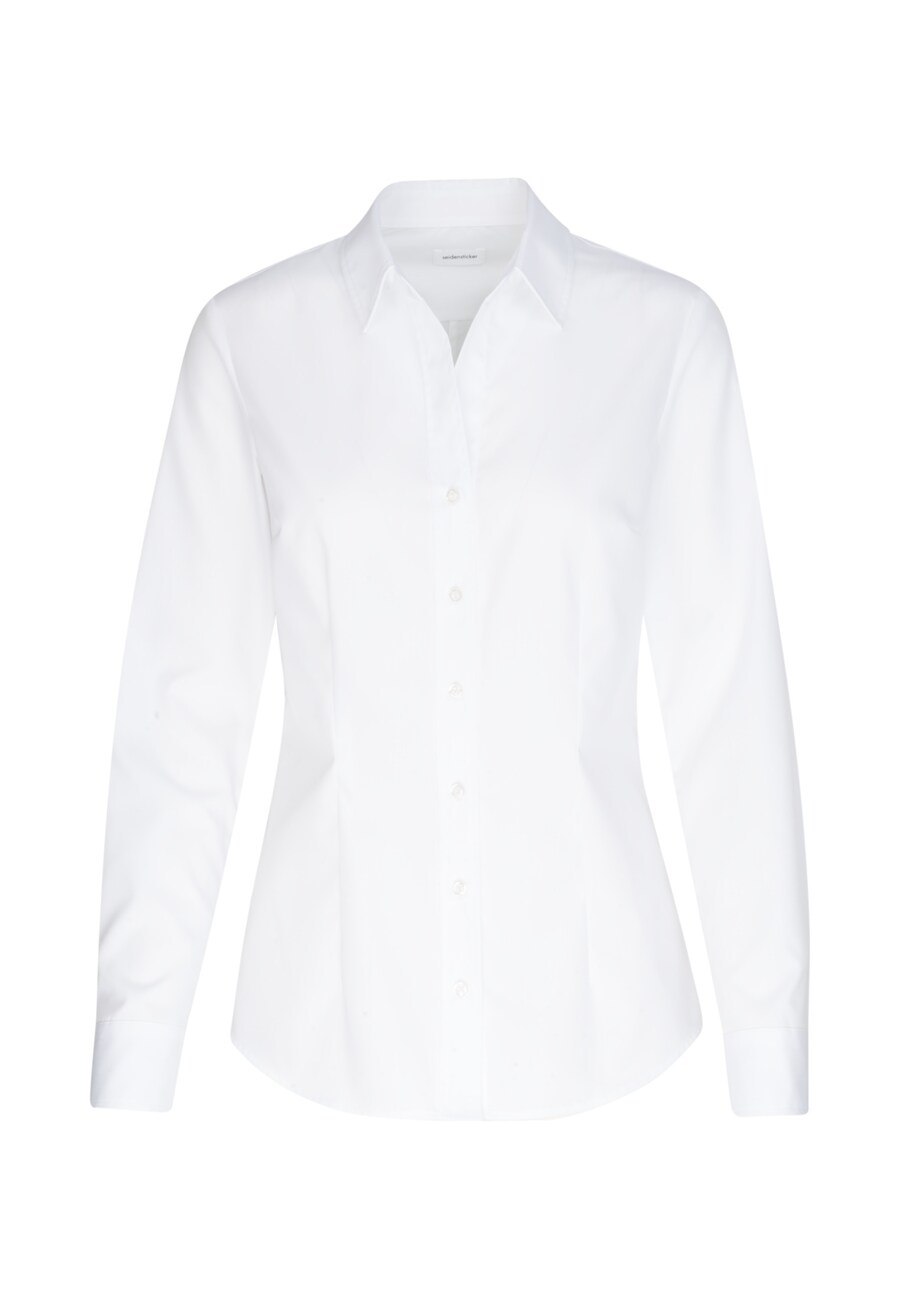 

Блуза SEIDENSTICKER Schwarze Rose, белый