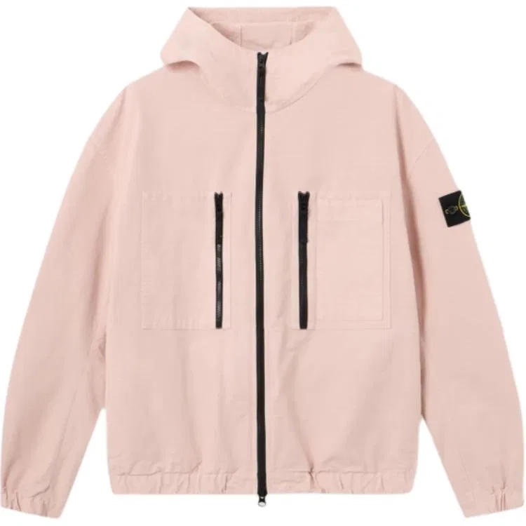 Унисекс куртка с капюшоном Vintage Rose STONE ISLAND, Vintage Rose