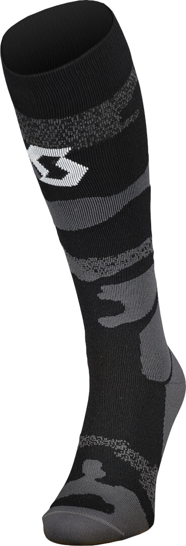 

Носки Scott Mid Long Camo с логотипом, черный/серый