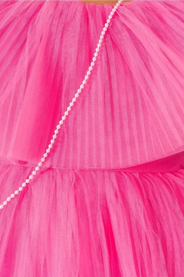 Детское платье для девочек с принтом Banamio, Pink — фото 4
