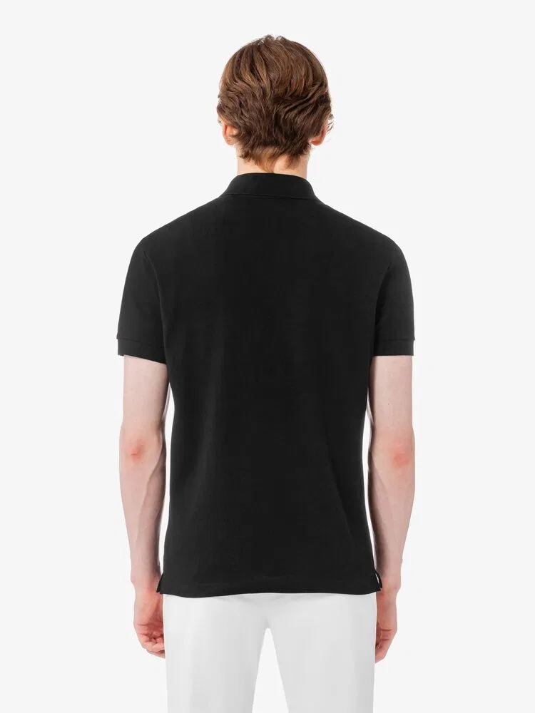 Футболка поло Slim Fit LACOSTE, Black — фото 3