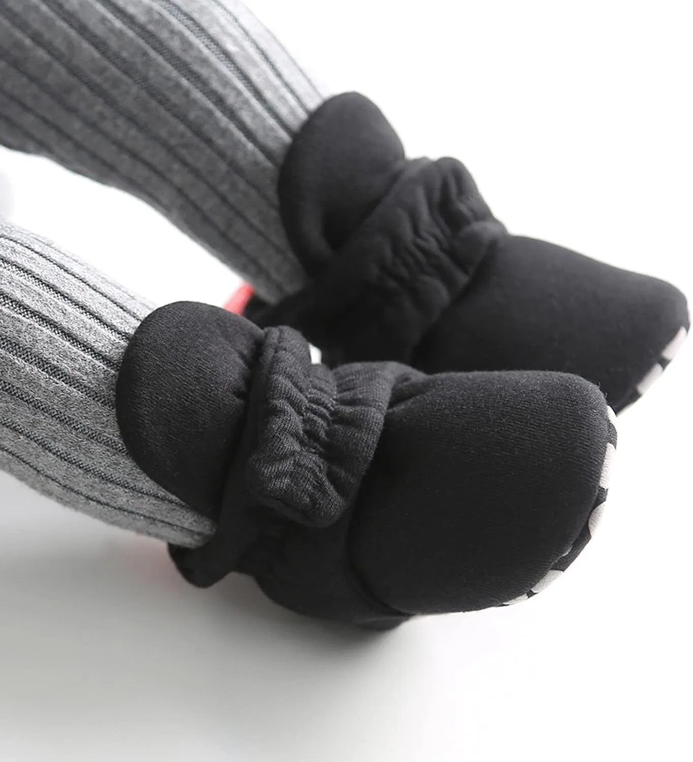 Детские ботинки для мальчиков с мягкой подошвой, Black — фото 2