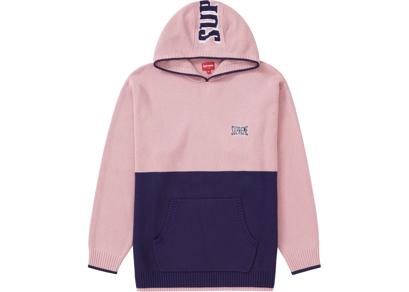 Мужской свитшот с капюшоном Supreme Sweater, Pink