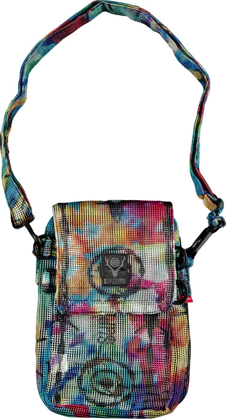 

Сумка Supreme x SOUTH2 WEST8 Heavy Mesh Game Bag Multicolor, разноцветный