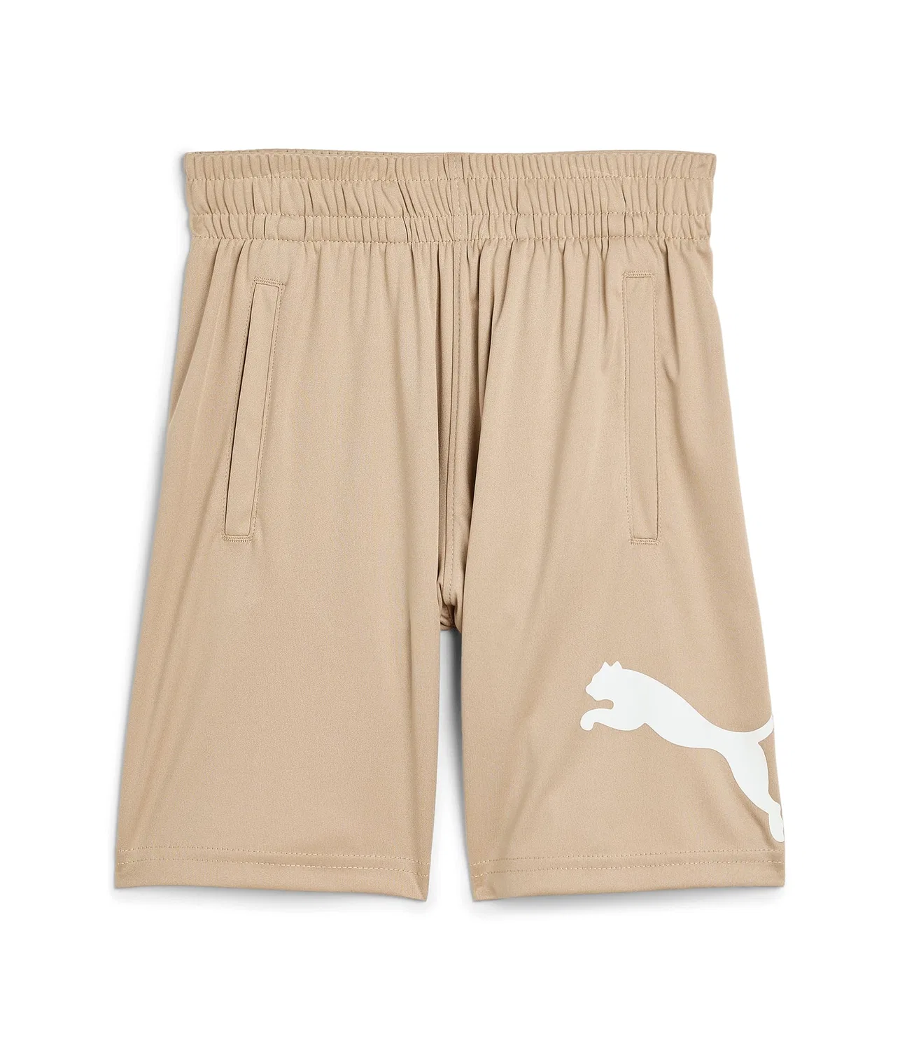 Шорты Foundations Interlock Essential (для детей постарше) Puma Kids, Sand