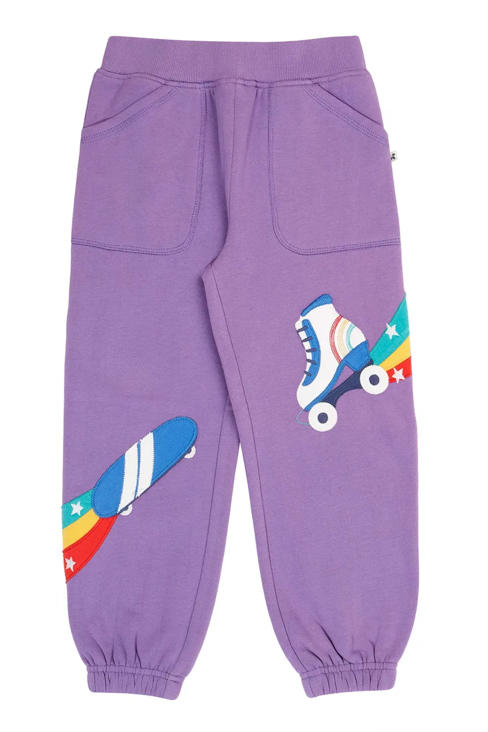 Детские штаны с аппликацией Malpas Frugi, Purple