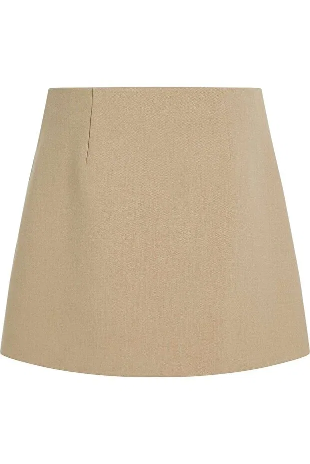 Женская юбка-платье с короткой юбкой Punto short skirt Tommy Hilfiger, Beige — фото 4