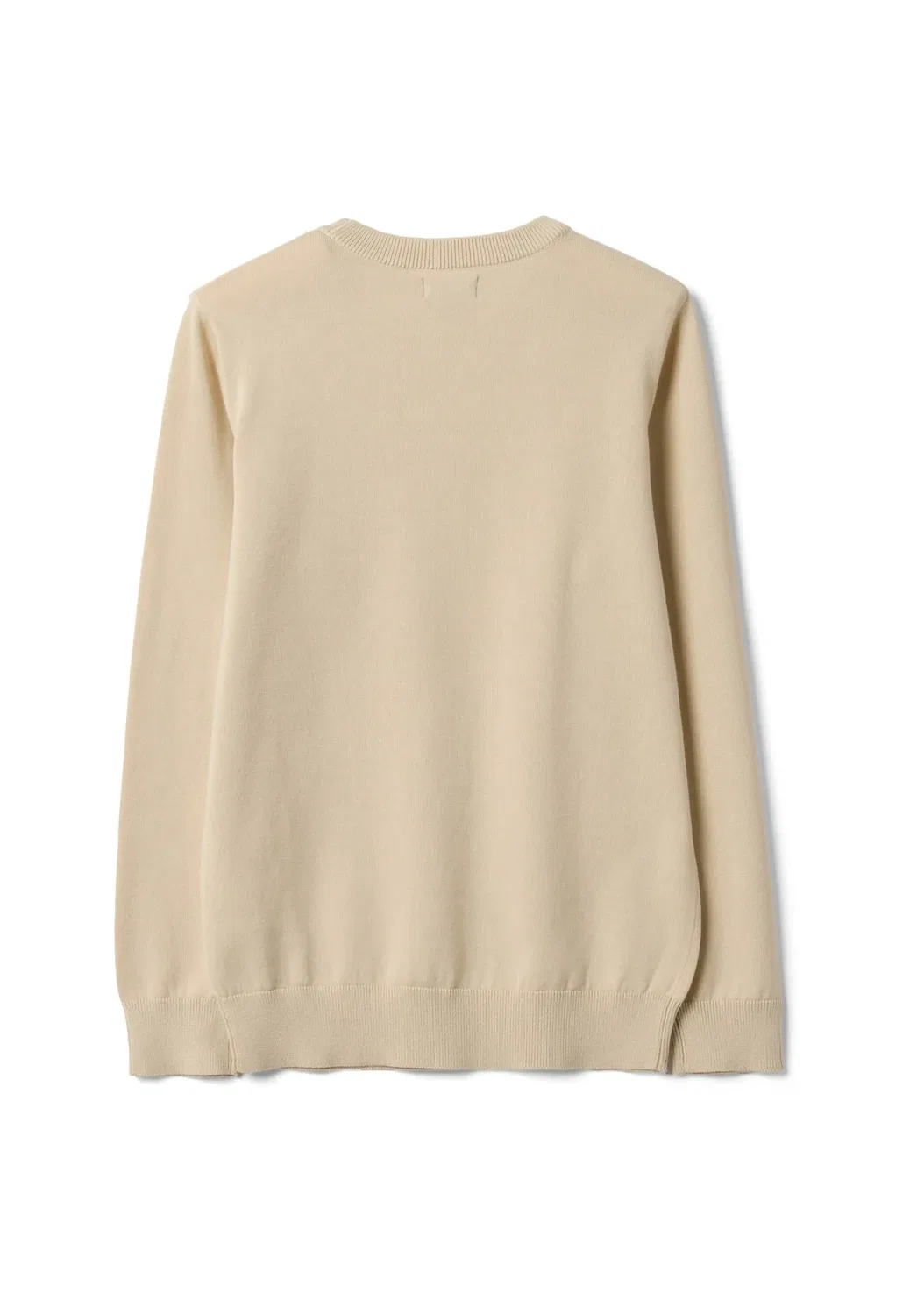 Футболка с длинными рукавами, прямого кроя - толстовка Ovs, Beige — фото 2