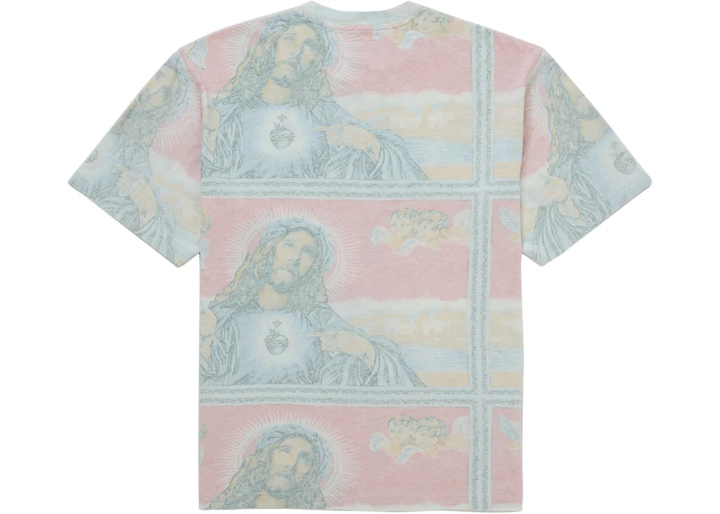 Мужская футболка с принтом Jesus Supreme, Multicolor — фото 2
