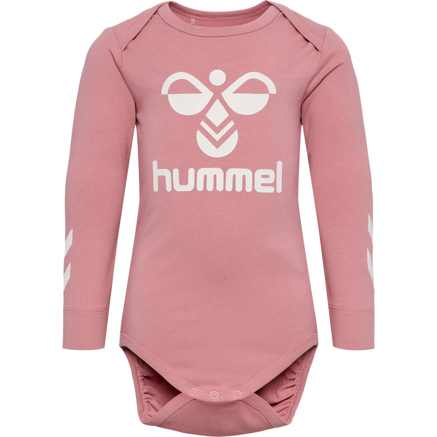 Детский боди для девочек с длинным рукавом Hummel Marie, Роза