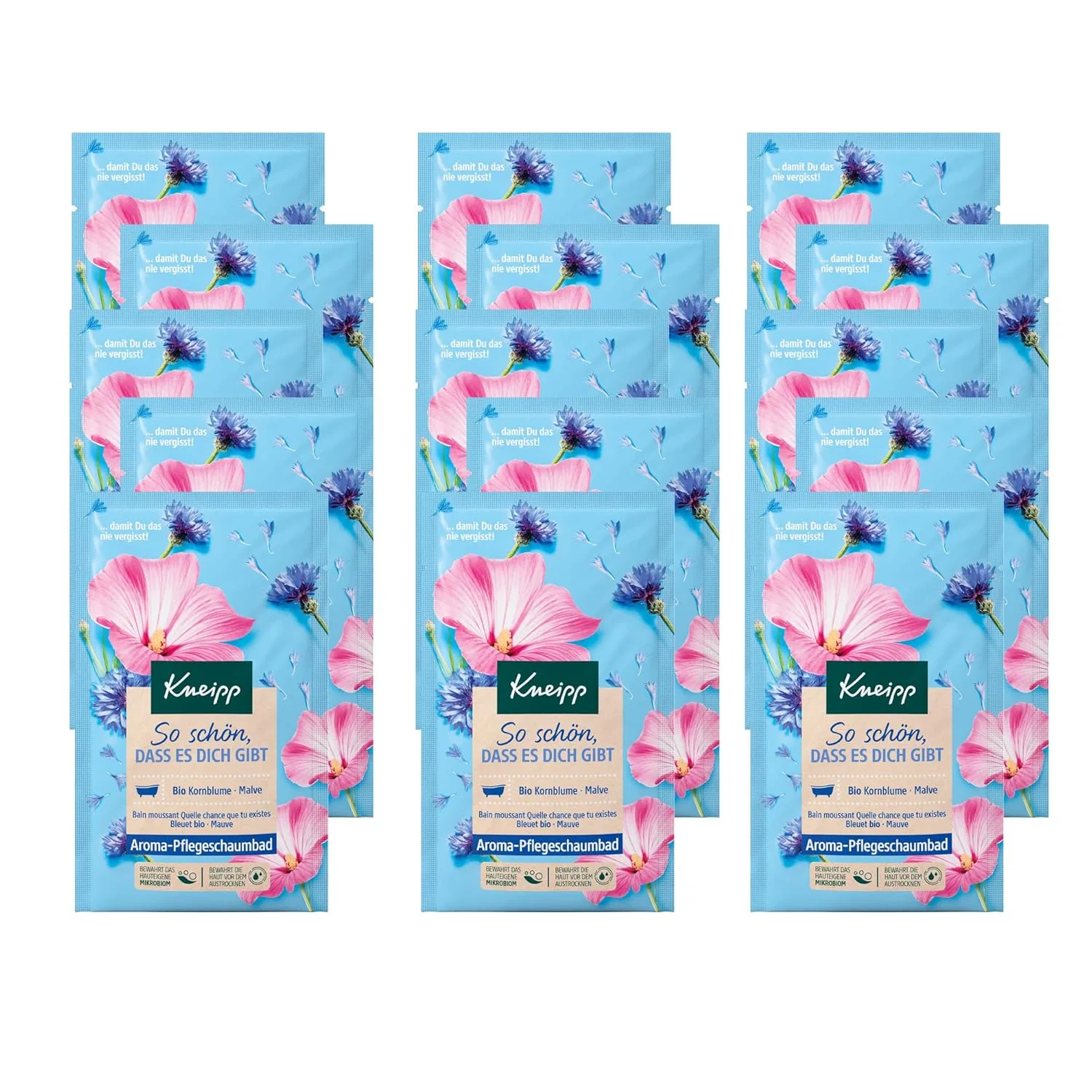 Пена для ванны Kneipp Aroma Care, 15x50 мл, Многоцветный