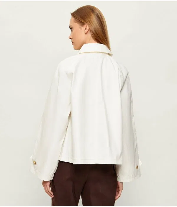 Женская куртка свободного кроя Elevated City Polo Ralph Lauren, Crema — фото 3