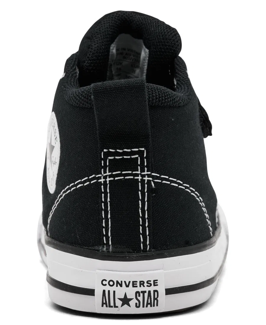 Детские кроссовки Chuck Taylor All Star Malden Street Casual от Finish Line Converse, белый/черный — фото 4