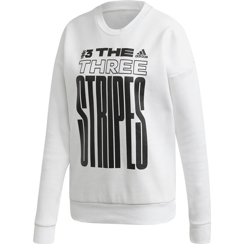 

Толстовка с принтом Must Have Adidas, белый